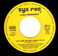 Luisa Fernandez : Lay Love On You (Remake '87) (7", Rem)