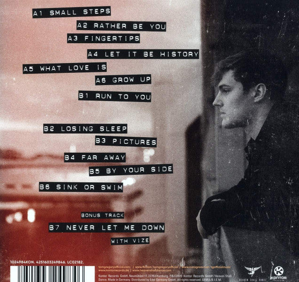 Tom Gregory (5) : Heaven In A World So Cold (LP, Album, Ltd)
