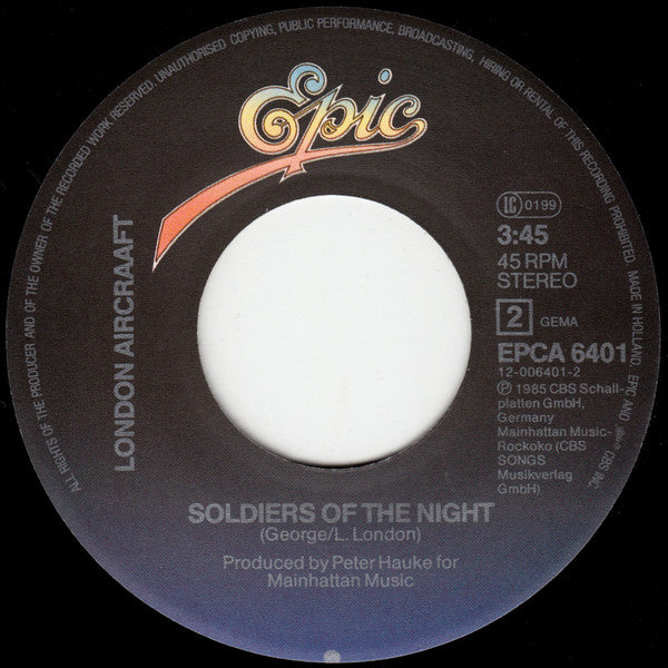 London Aircraaft : Boulevard (7", Single)