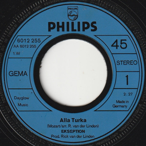 Ekseption : Alla Turka (7", Single)