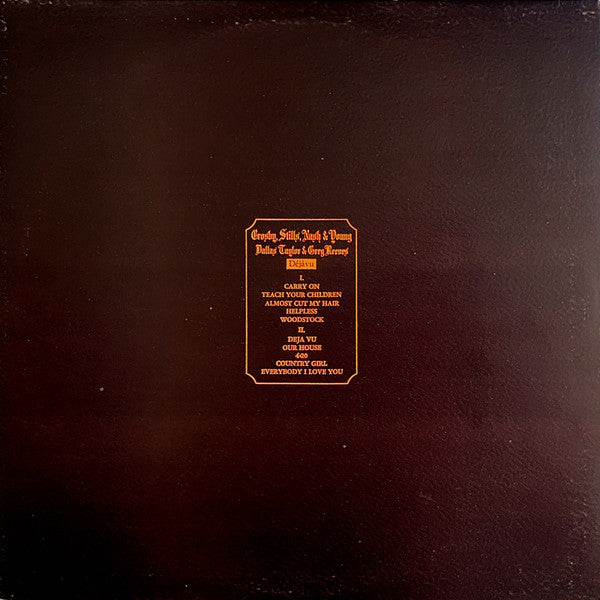 Crosby, Stills, Nash & Young : Déjà Vu (LP, Album, RE, Gat)