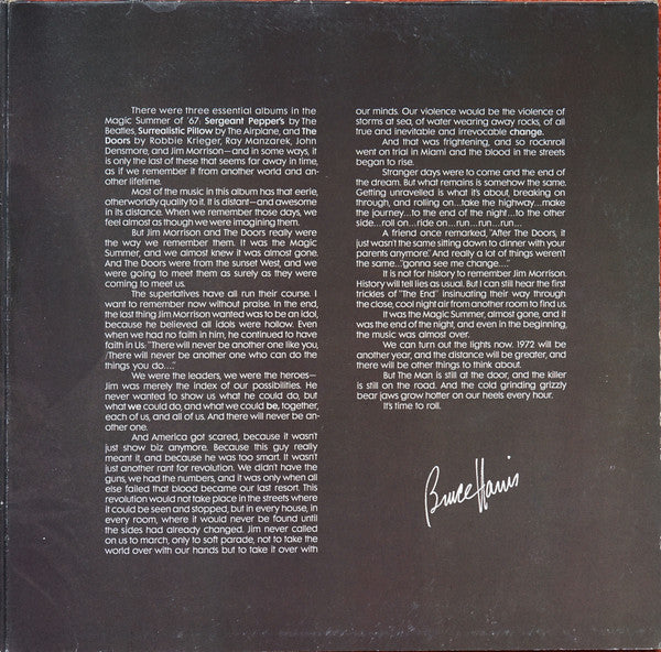 The Doors : Weird Scenes Inside The Gold Mine (2xLP, Album, Comp, M/Print)