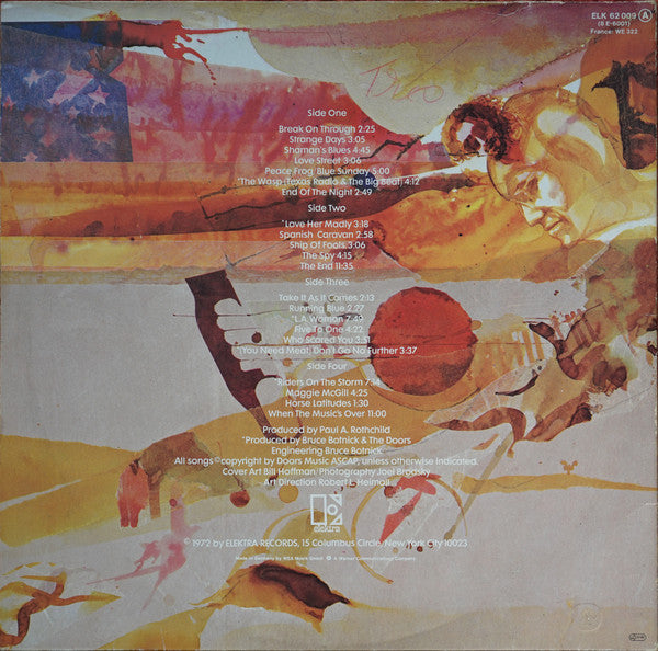 The Doors : Weird Scenes Inside The Gold Mine (2xLP, Album, Comp, M/Print)