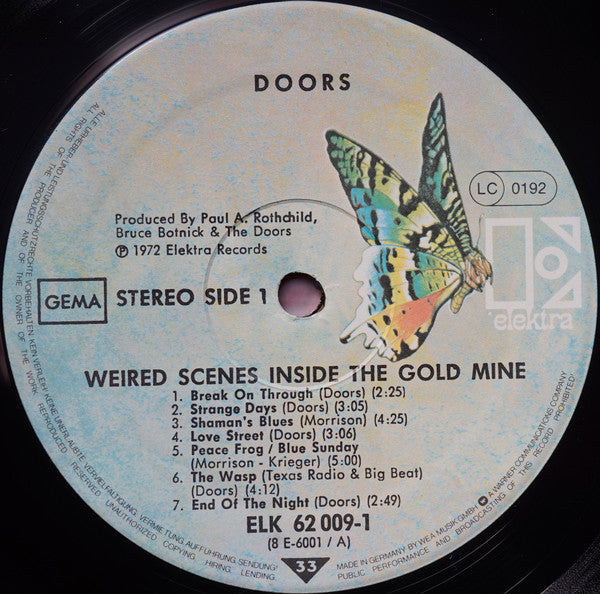 The Doors : Weird Scenes Inside The Gold Mine (2xLP, Album, Comp, M/Print)