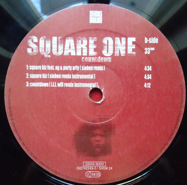 Square One (2) : Countdown (12")