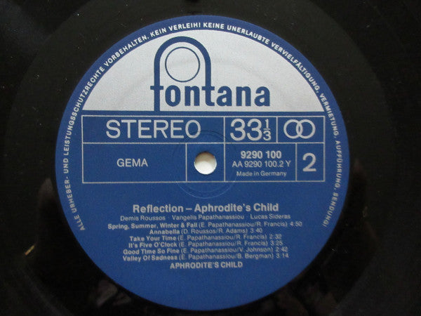 Aphrodite's Child : Reflection (LP, Comp)