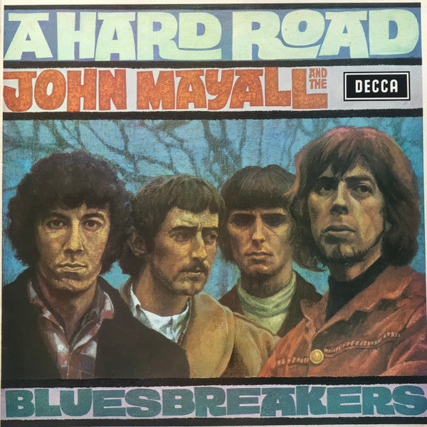 John Mayall & The Bluesbreakers : A Hard Road (LP, Album, RE, Vio)