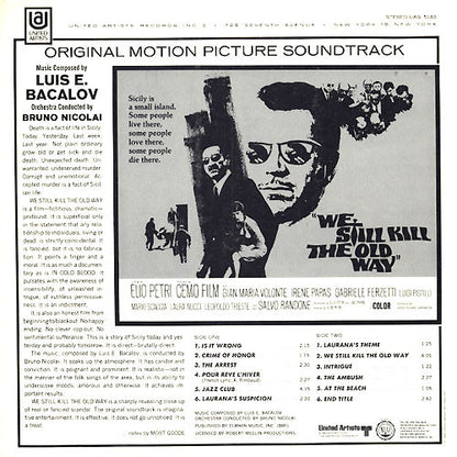 Luis E. Bacalov* : We Still Kill The Old Way (Original Motion Picture Soundtrack) (LP)