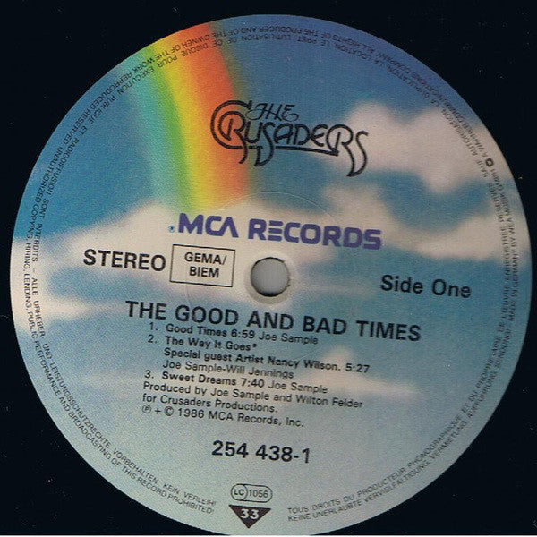 Crusaders* : The Good And Bad Times (LP, Album)