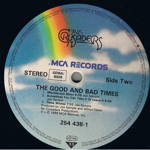 Crusaders* : The Good And Bad Times (LP, Album)