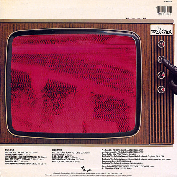 The Selecter : Celebrate The Bullet (LP, Album)