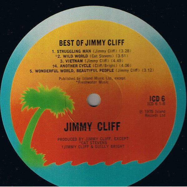 Jimmy Cliff : The Best Of Jimmy Cliff (2xLP, Comp)