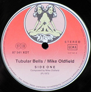 Mike Oldfield : Tubular Bells (LP, Album, RE, Red)