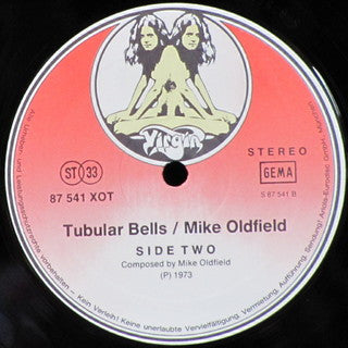 Mike Oldfield : Tubular Bells (LP, Album, RE, Red)