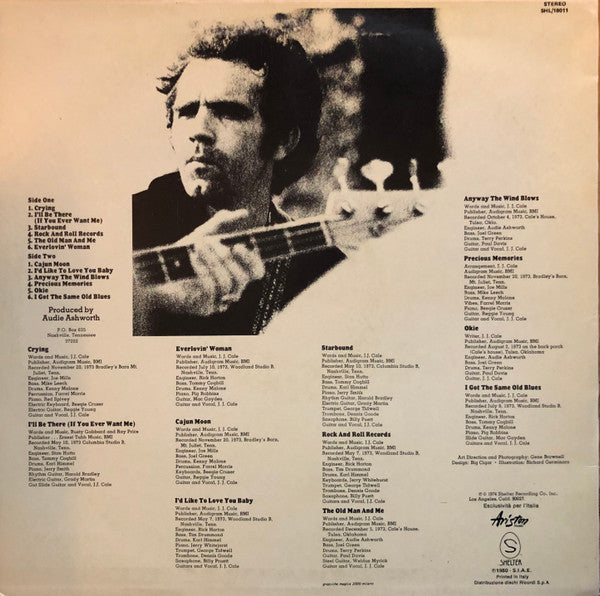 J.J. Cale : Okie (LP, Album, M/Print, RE)