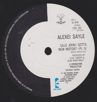 Alexei Sayle : 'Ullo John! Gotta New Motor? (12", Single, RE)