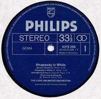 The Love Unlimited Orchestra* Arranged & Conducted By Barry White : Rhapsody In White (LP, Album)