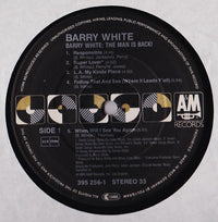 Barry White : Barry White: The Man Is Back! (LP, Album)