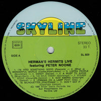 Herman's Hermits Featuring Peter Noone* : Live (LP, Album)