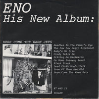 Brian Eno : Seven Deadly Finns / Later On (7")