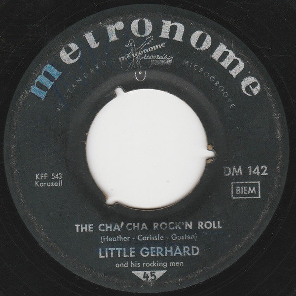 Little Gerhard And His Rocking Men : Donna / Cha Cha Rock'n Roll (7", Single)