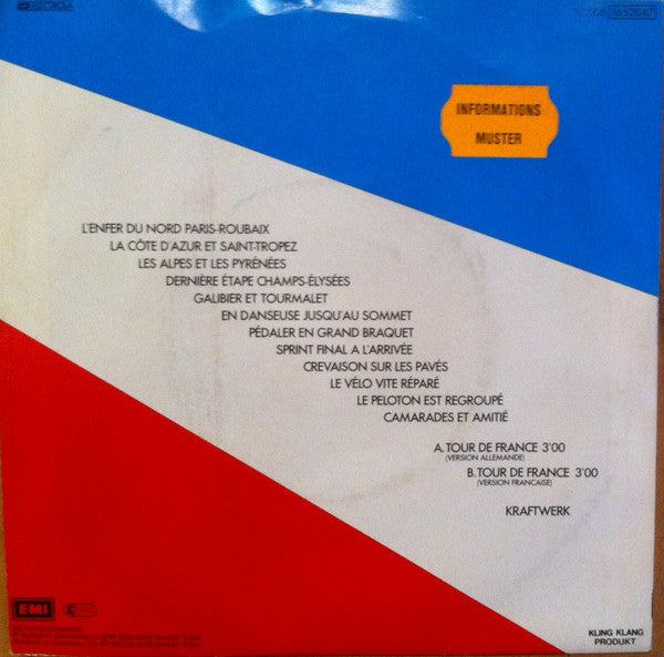 Kraftwerk : Tour De France (7", Single)