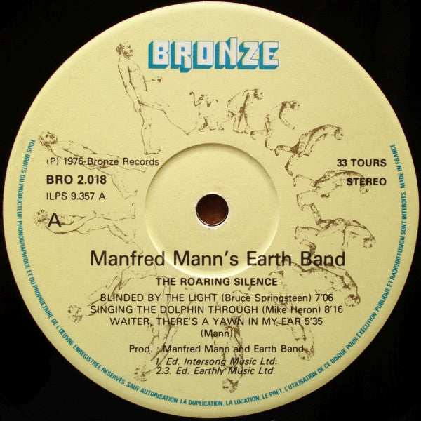 Manfred Mann's Earth Band : The Roaring Silence (LP, Album)