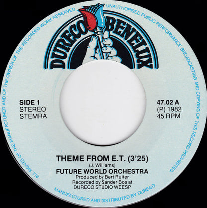 Future World Orchestra : Theme From E.T. (7", Single)