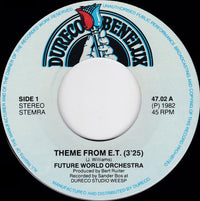 Future World Orchestra : Theme From E.T. (7", Single)