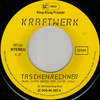 Kraftwerk : Taschenrechner (7", Single)