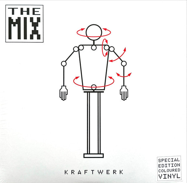 Kraftwerk : The Mix (2xLP, Album, Ltd, RE, RM, RP, S/Edition, Whi)
