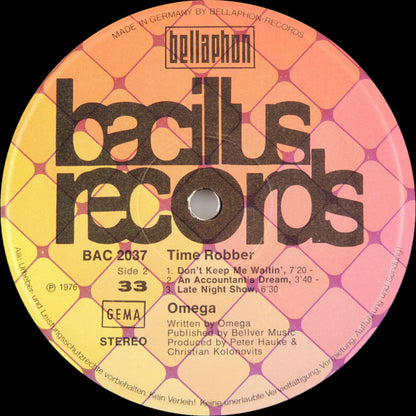 Omega (5) : Time Robber (LP, Album, RP)