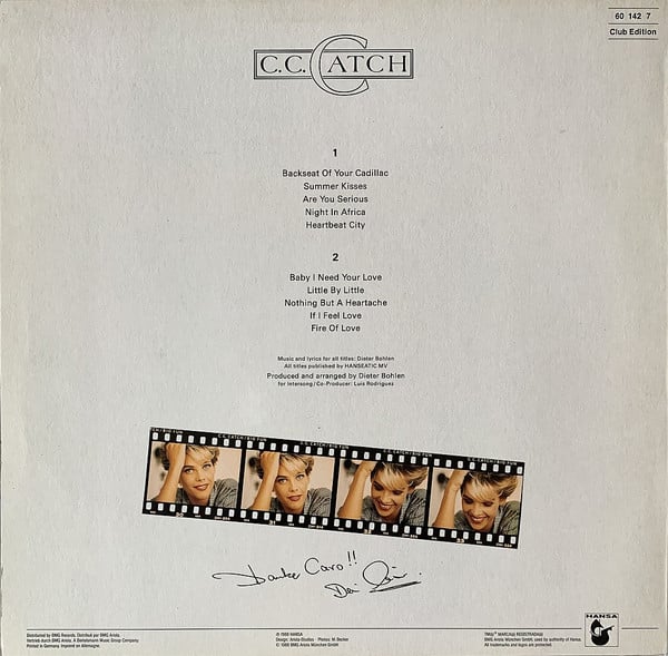 C.C. Catch : Big Fun (LP, Album, Club)