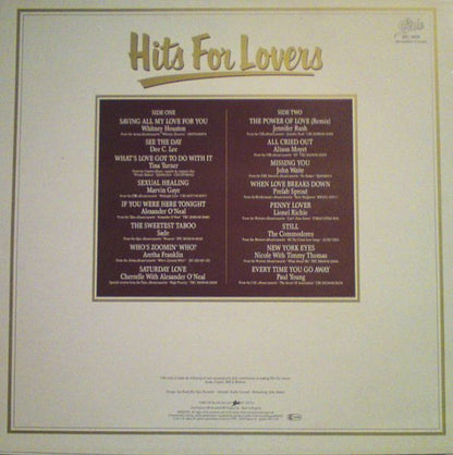 Various : Hits For Lovers (LP, Comp)
