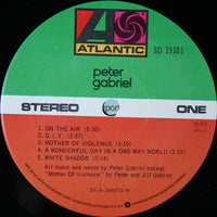 Peter Gabriel : Peter Gabriel (LP, Album, RI )