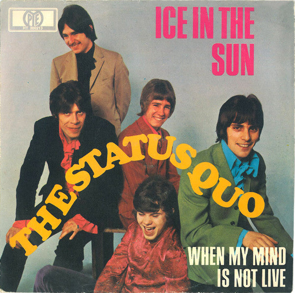 The Status Quo* : Ice In The Sun (7", Single)