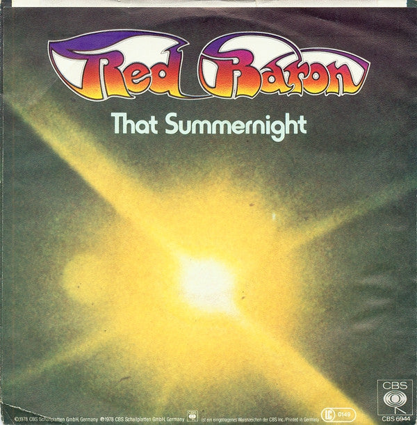 Red Baron (2) : That Summernight (7", Single)