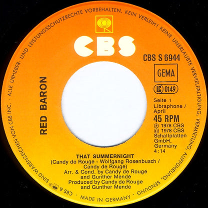 Red Baron (2) : That Summernight (7", Single)