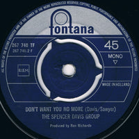 The Spencer Davis Group : Time Seller (7", Single, Mono)