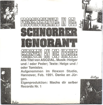 Asozial : EP (7", EP)