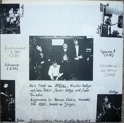 Asozial : EP (7", EP)