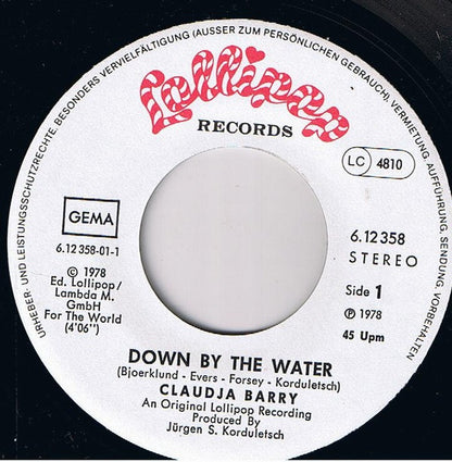 Claudja Barry : Down By The Water (7", Single)
