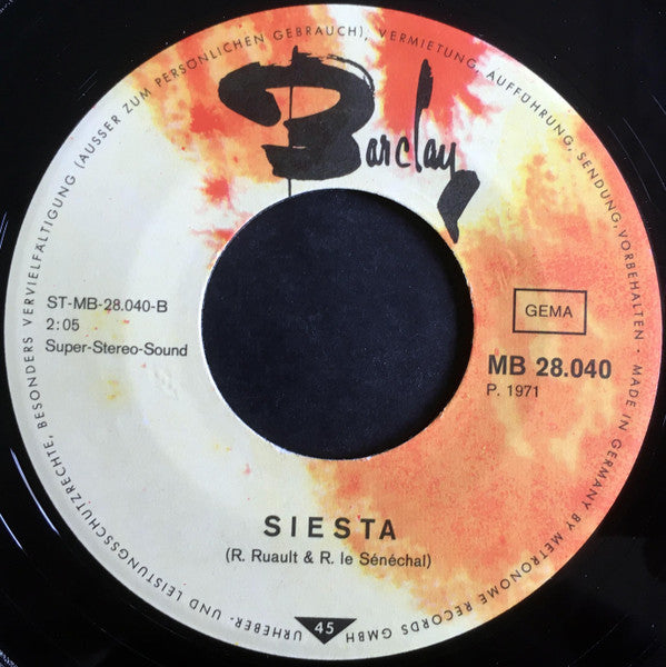 Various : Viva La Muerte (Originalmusik Aus Dem Film Von Arrabal) (7", Single)