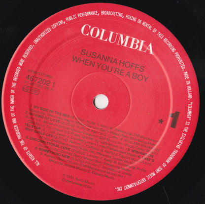 Susanna Hoffs : When You're A Boy (LP, Album)