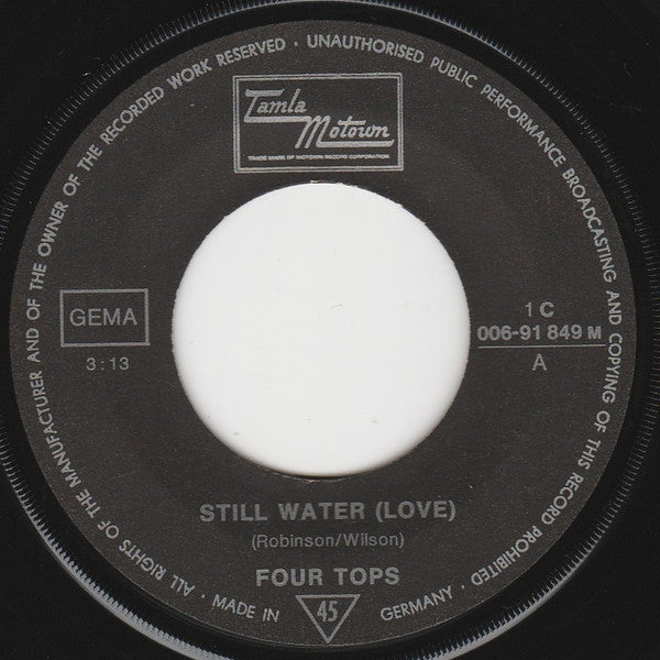 Four Tops : Still Water (7", Single, Mono)