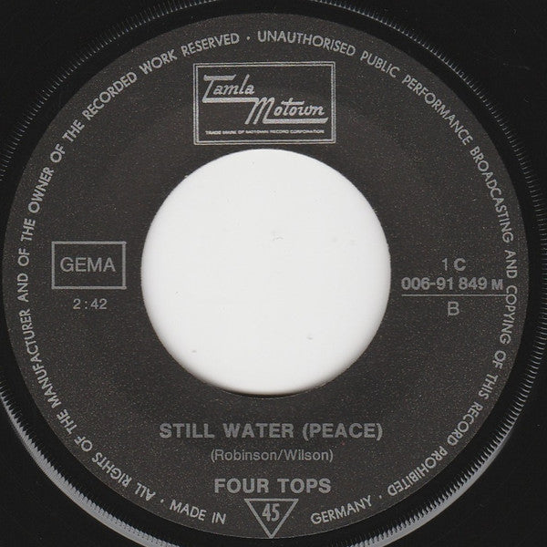 Four Tops : Still Water (7", Single, Mono)