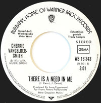 Cherrie Vangelder-Smith* : Silverboy  (7", Single, Promo)