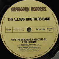 The Allman Brothers Band : Wipe The Windows, Check The Oil, Dollar Gas (2xLP, Album)