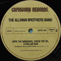 The Allman Brothers Band : Wipe The Windows, Check The Oil, Dollar Gas (2xLP, Album)