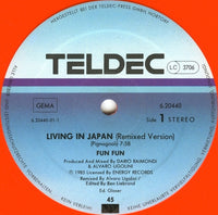 Fun Fun : Living In Japan (12", Maxi, Ora)